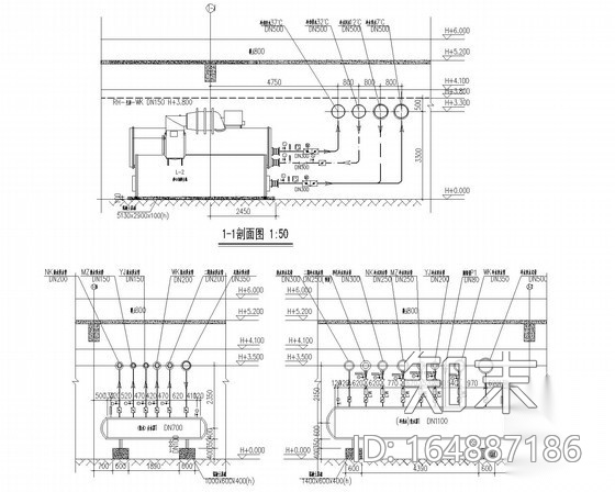 [浙江]高层医院建空调通风及防排烟系统设计施工图（全直...施工图下载【ID:164887186】