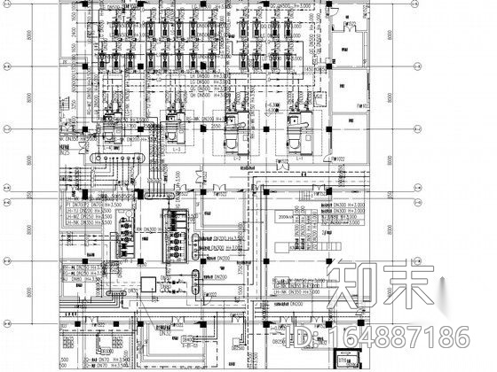 [浙江]高层医院建空调通风及防排烟系统设计施工图（全直...施工图下载【ID:164887186】