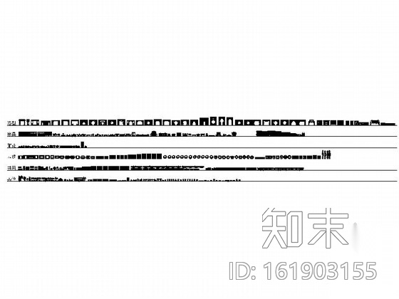 中式元素CAD图块cad施工图下载【ID:161903155】