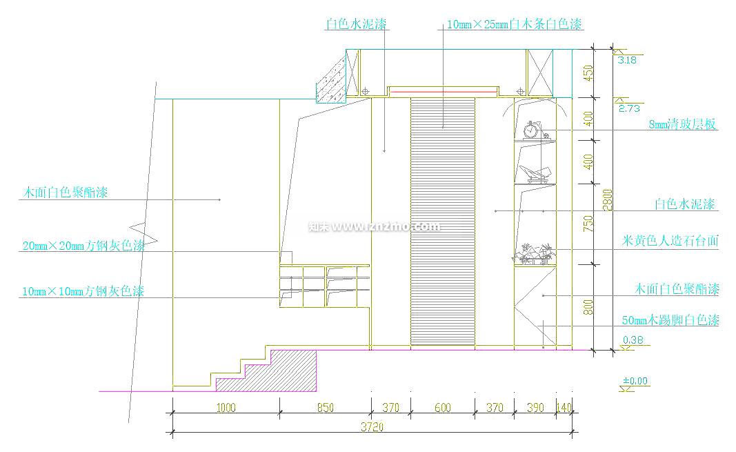 电视cad施工图下载【ID:177534148】