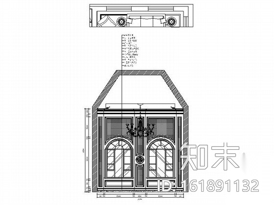 [江苏]某豪华三层别墅室内设计施工图cad施工图下载【ID:161891132】