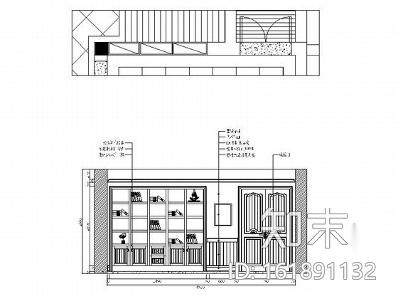 [江苏]某豪华三层别墅室内设计施工图cad施工图下载【ID:161891132】