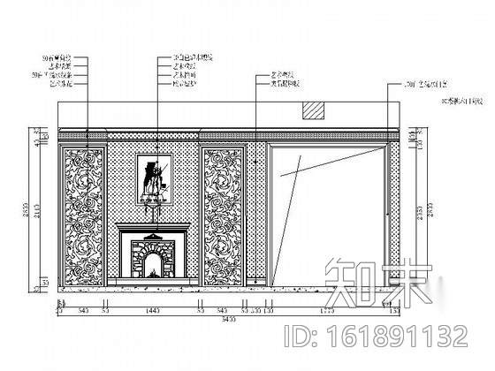 [江苏]某豪华三层别墅室内设计施工图cad施工图下载【ID:161891132】