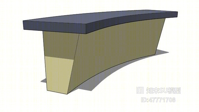 户外椅SU模型下载【ID:47771708】