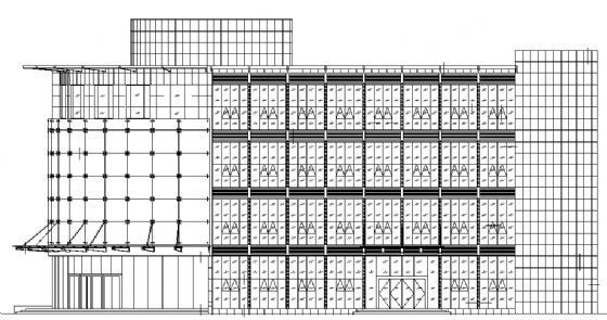 综合办公楼幕墙工程施工图施工图下载【ID:149943147】
