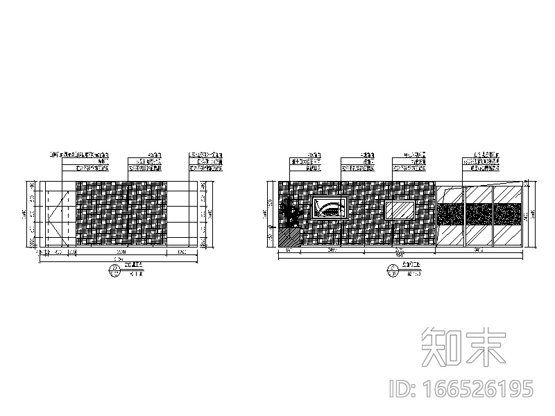 某汽车现代风格办公室设计施工图（含效果图)cad施工图下载【ID:166526195】