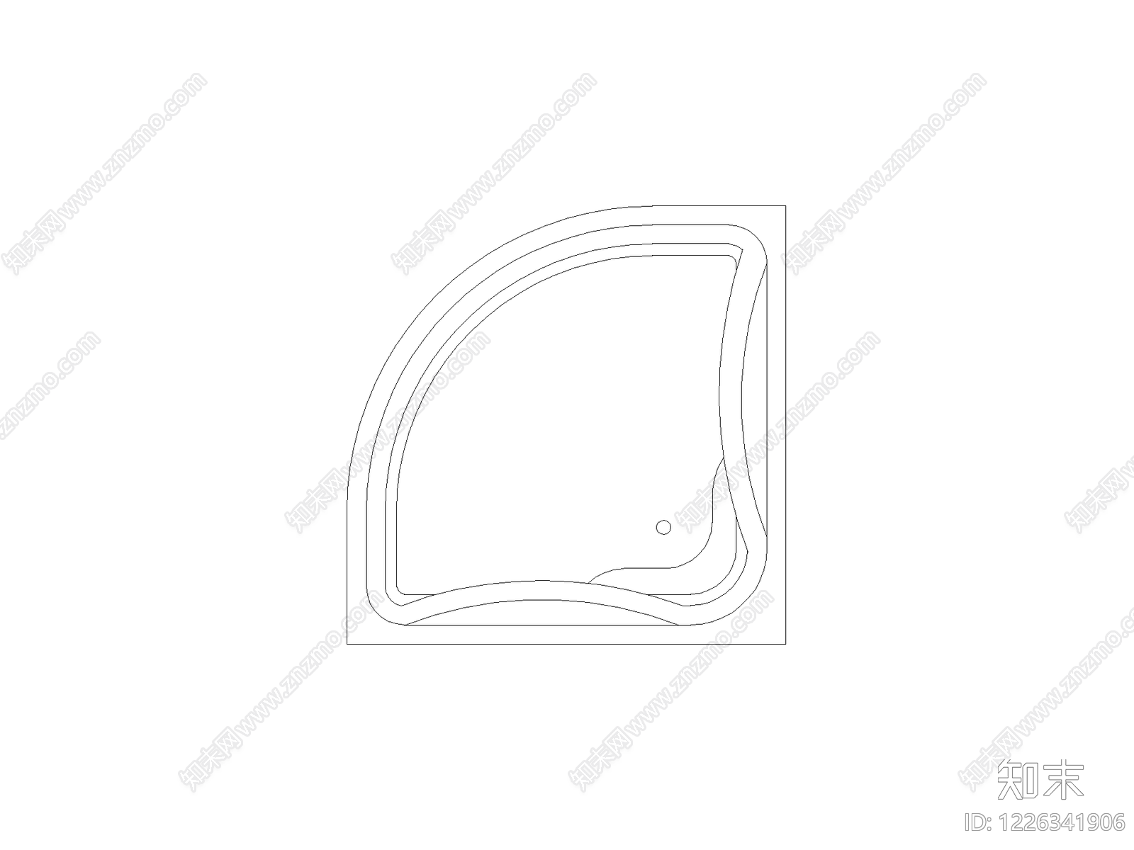 现代外窗系统CAD图纸