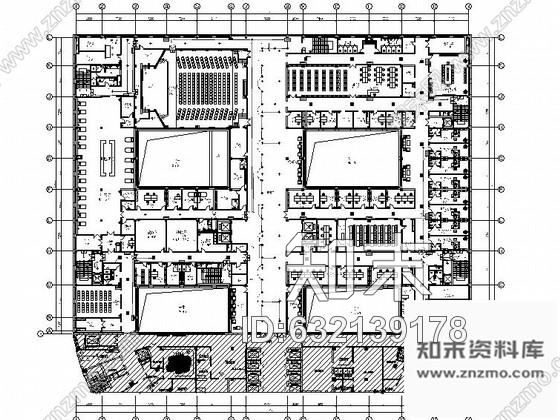 施工图沈阳3级甲等重点医院门诊楼室内设计CAD施工图cad施工图下载【ID:632139178】