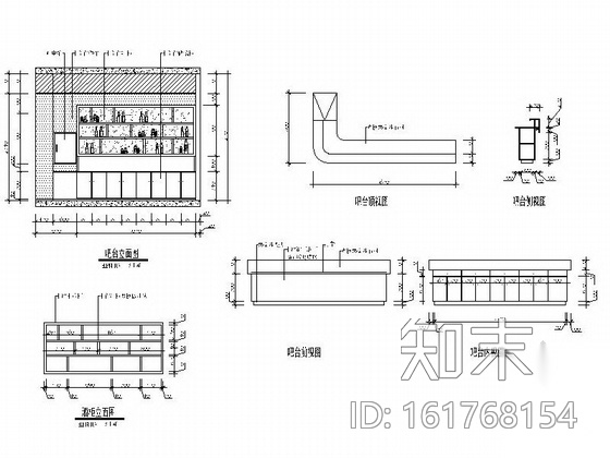 [成都]某中式火锅餐厅室内装修施工图（含效果）施工图下载【ID:161768154】