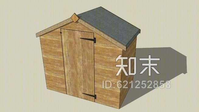 小花园小屋SU模型下载【ID:621252858】