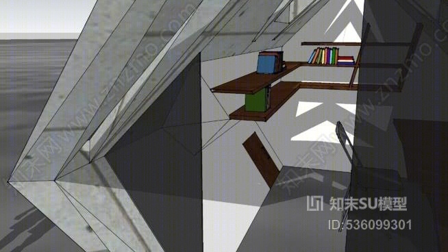 钻石庇护所SU模型下载【ID:536099301】