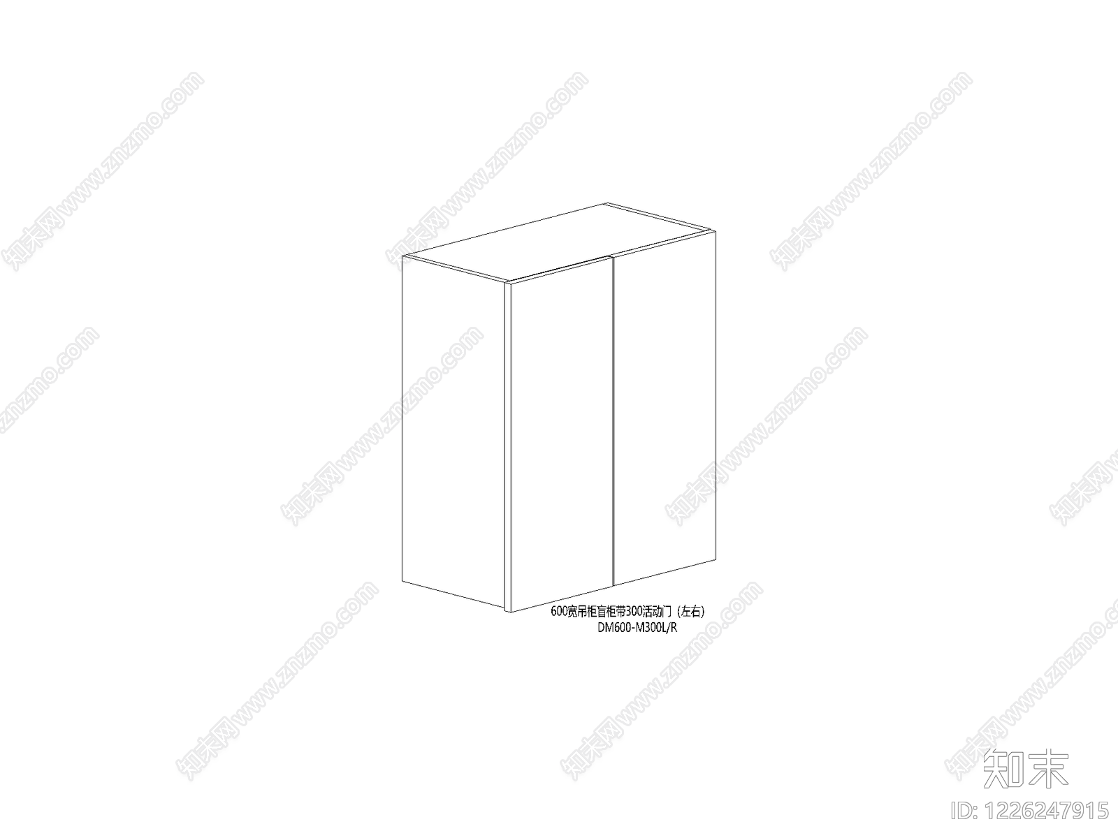 现代橱柜施工图cad施工图下载【ID:1226247915】