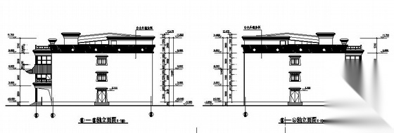 某三层学生宿舍（L形）建筑设计施工图cad施工图下载【ID:165937108】