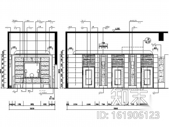 [四川]五星级豪华酒店全套装修施工图（含实景）施工图下载【ID:161906123】