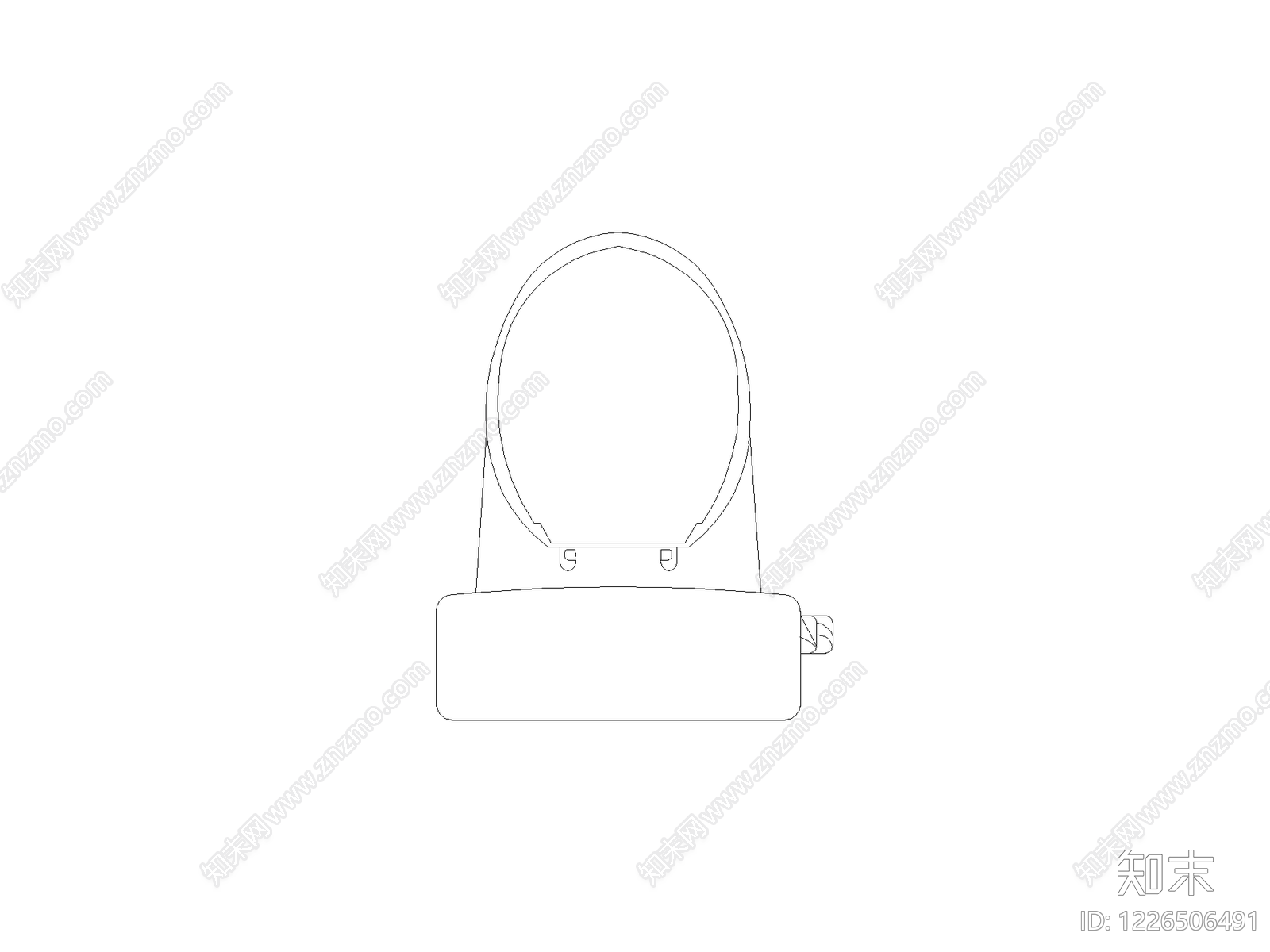 卫浴设施cad施工图下载【ID:1226506491】