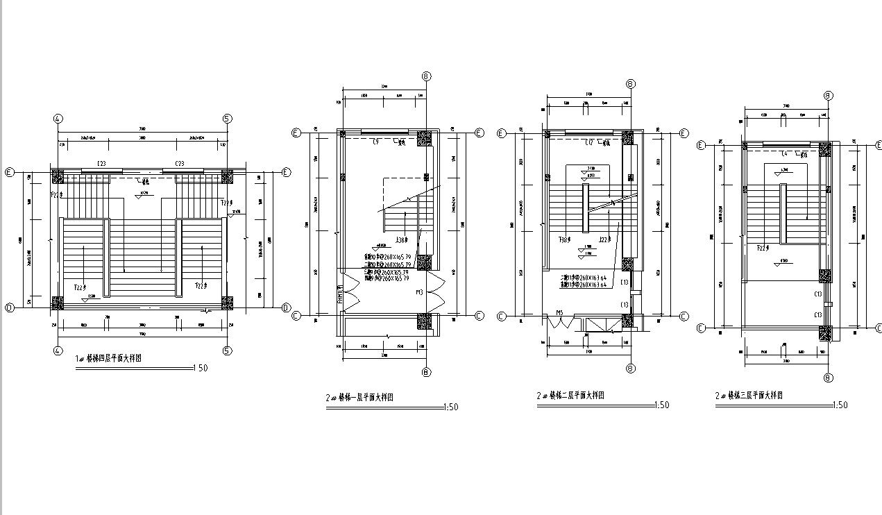 [宁夏]四层框架结构消防站办公楼建筑施工图（含训练馆及...施工图下载【ID:165157108】