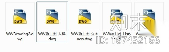 [北京]简约温馨三室三厅室内设计CAD施工图施工图下载【ID:167452166】