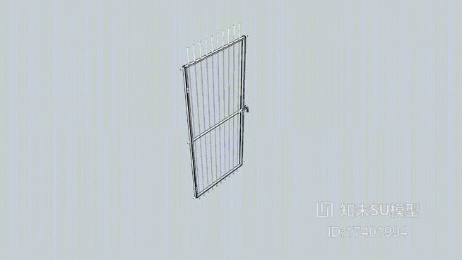 单开门SU模型下载【ID:217935321】