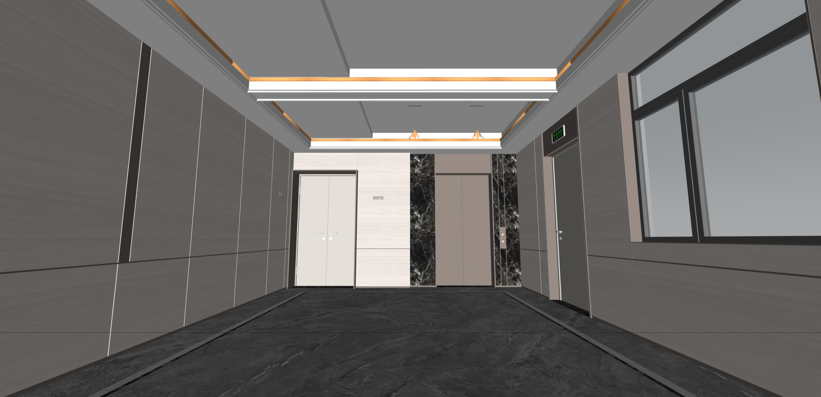 现代其他公共空间SU模型下载【ID:1216054927】