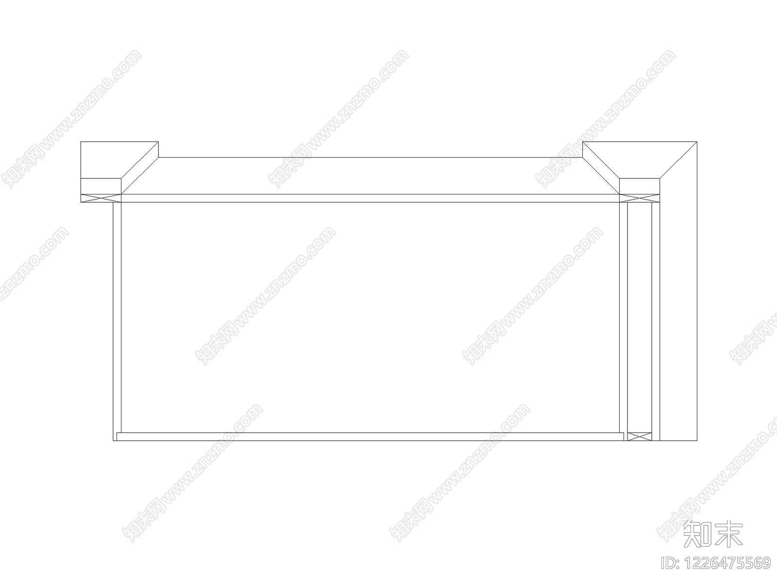 门cad施工图下载【ID:1226475569】