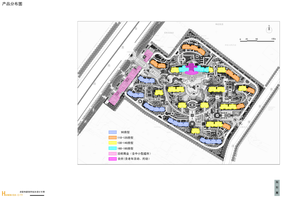 [安徽]简欧风格电力集团企业家园住宅建筑规划设计方案文...cad施工图下载【ID:166447182】