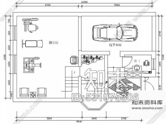 施工图原创欧式风格四层别墅施工图含效果图cad施工图下载【ID:531975306】