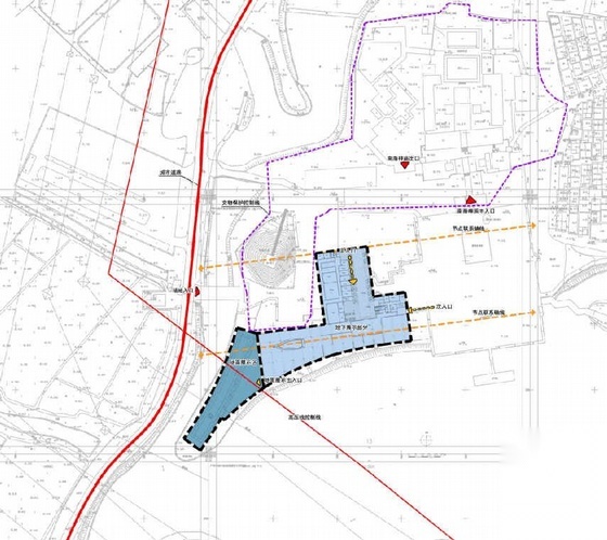 广州市某博物馆建筑设计方案cad施工图下载【ID:165933172】