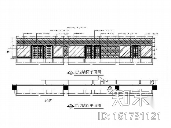 [福建]知名产业集团豪华售楼中心室内施工图（含效果图）cad施工图下载【ID:161731121】