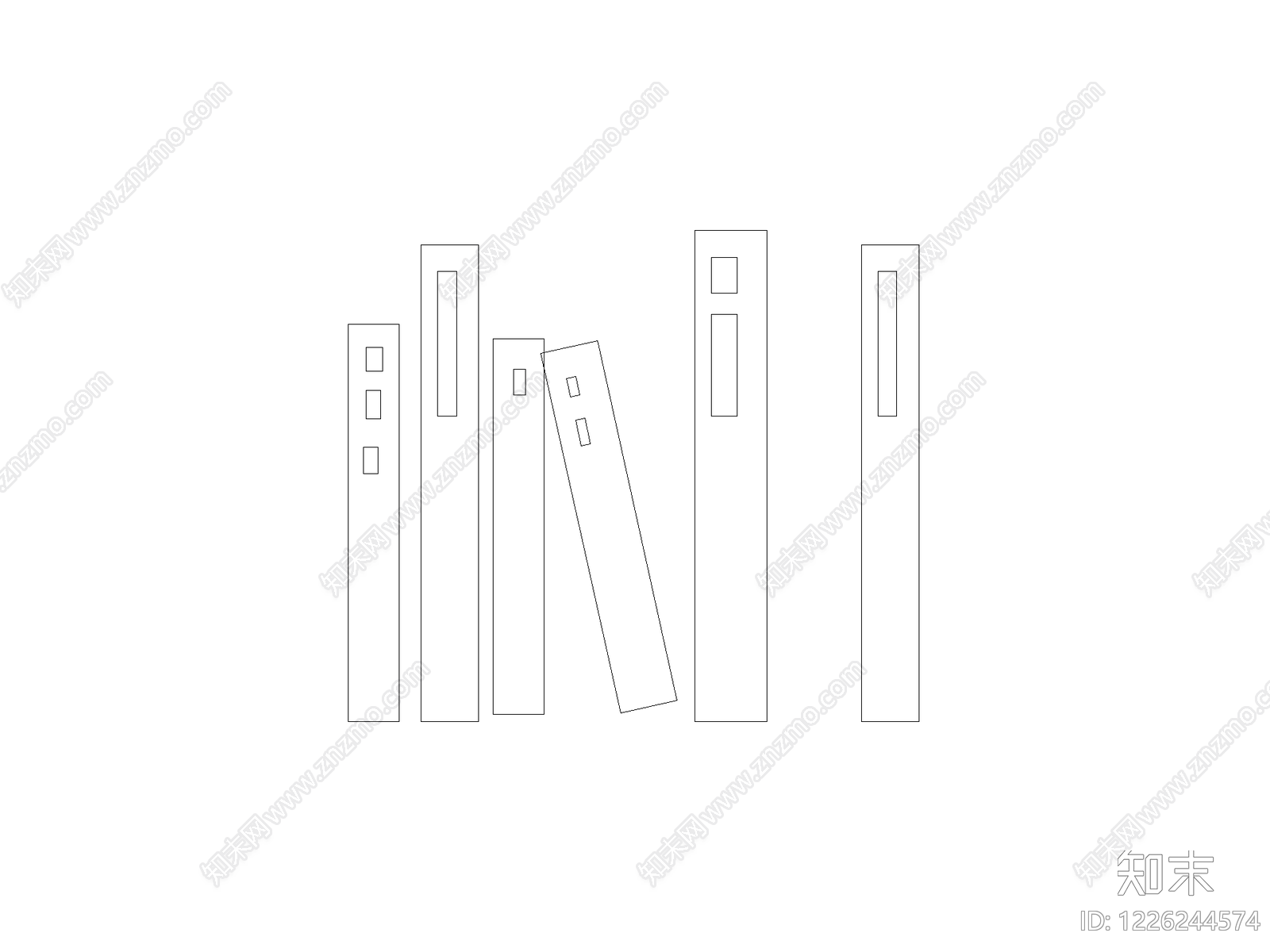 开关插座cad施工图下载【ID:1226244574】