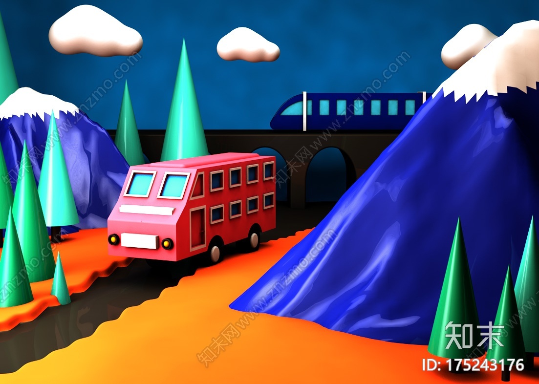 汽车CG模型下载【ID:175243176】