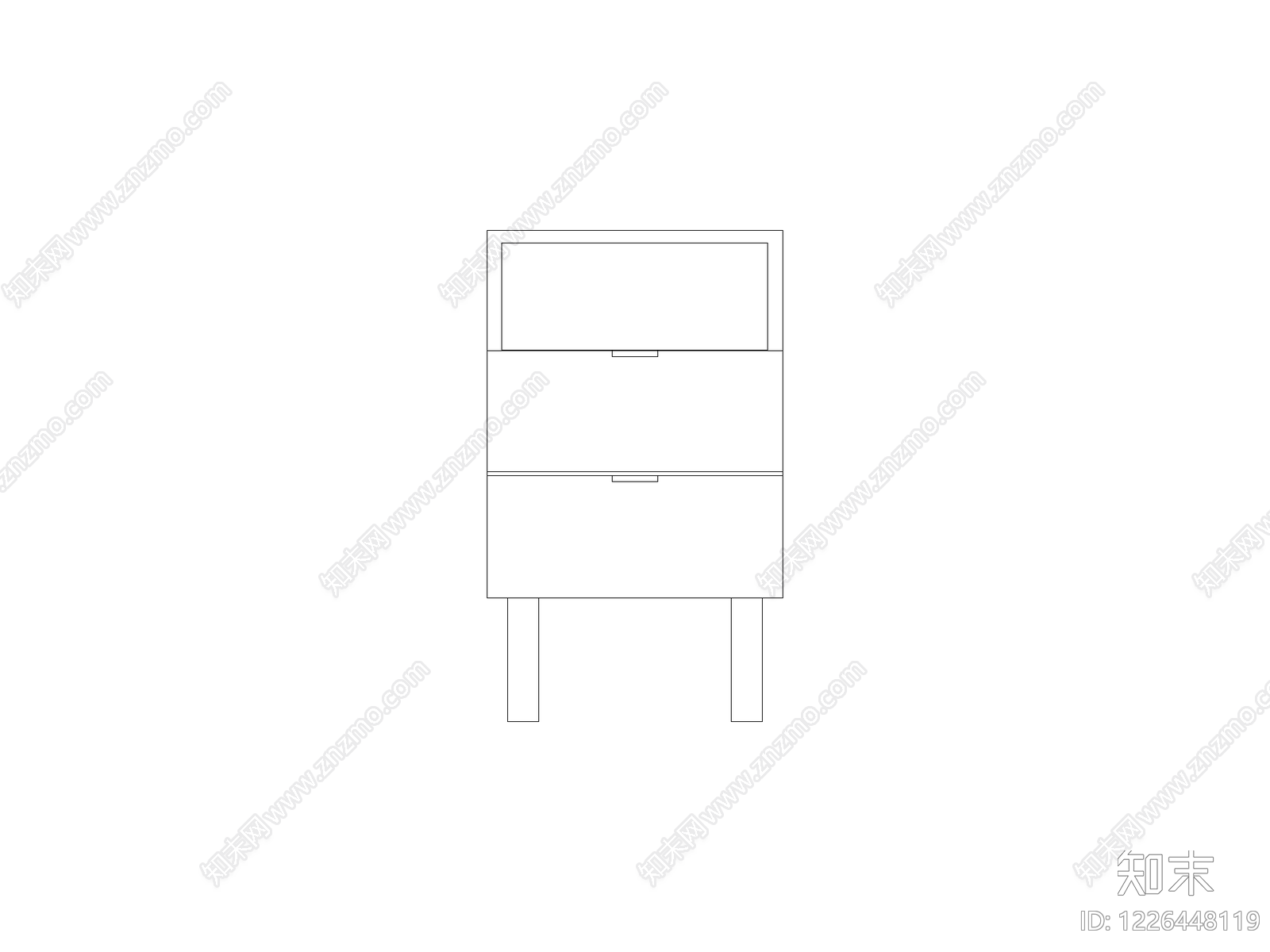柜子cad施工图下载【ID:1226448119】