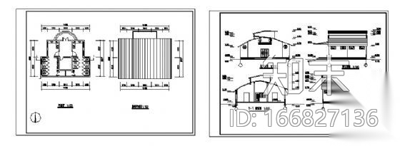 某公共厕所建筑方案图1施工图下载【ID:166827136】