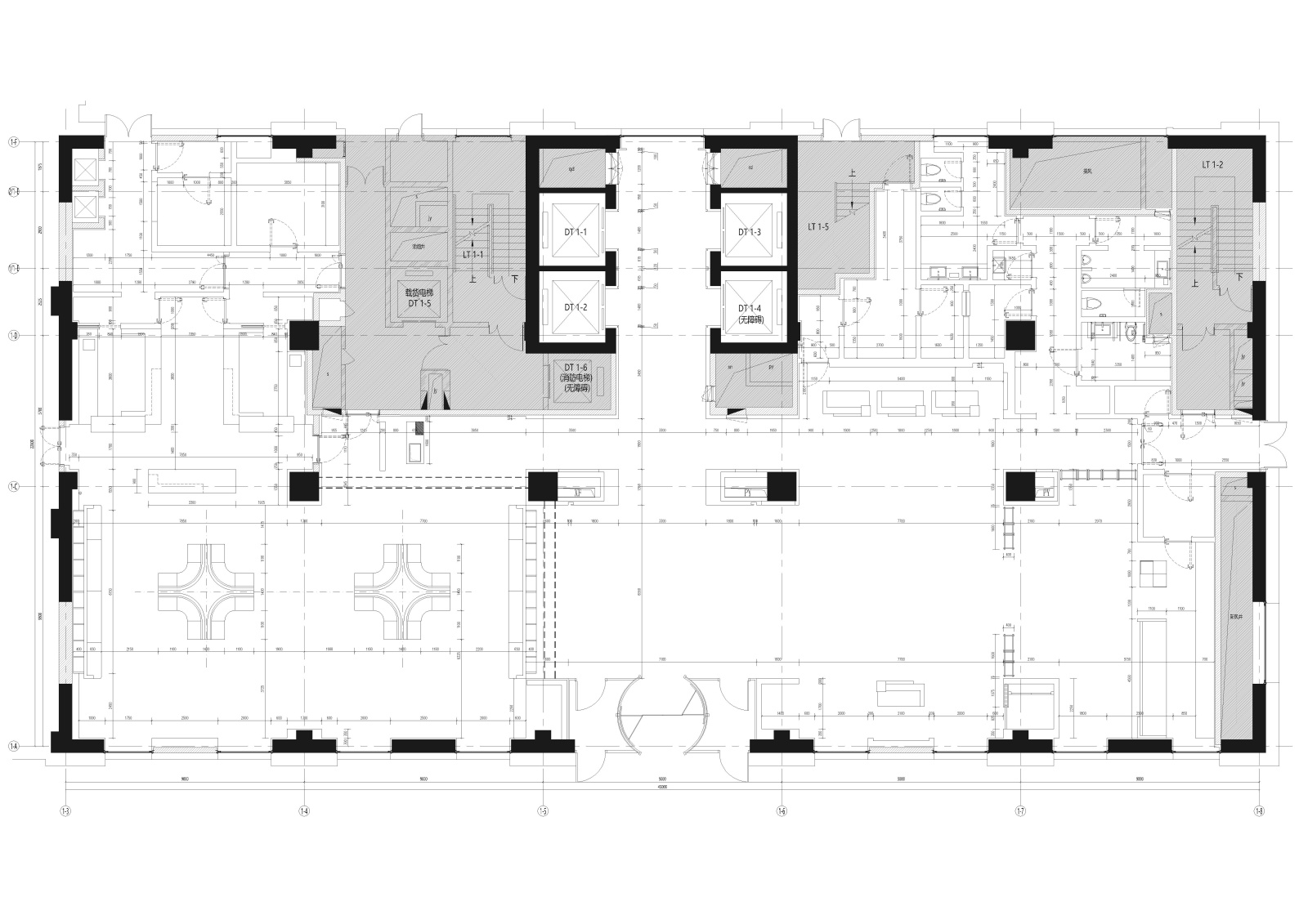 [天津]万怡酒店室内装饰设计施工图+效果图施工图下载【ID:160704151】