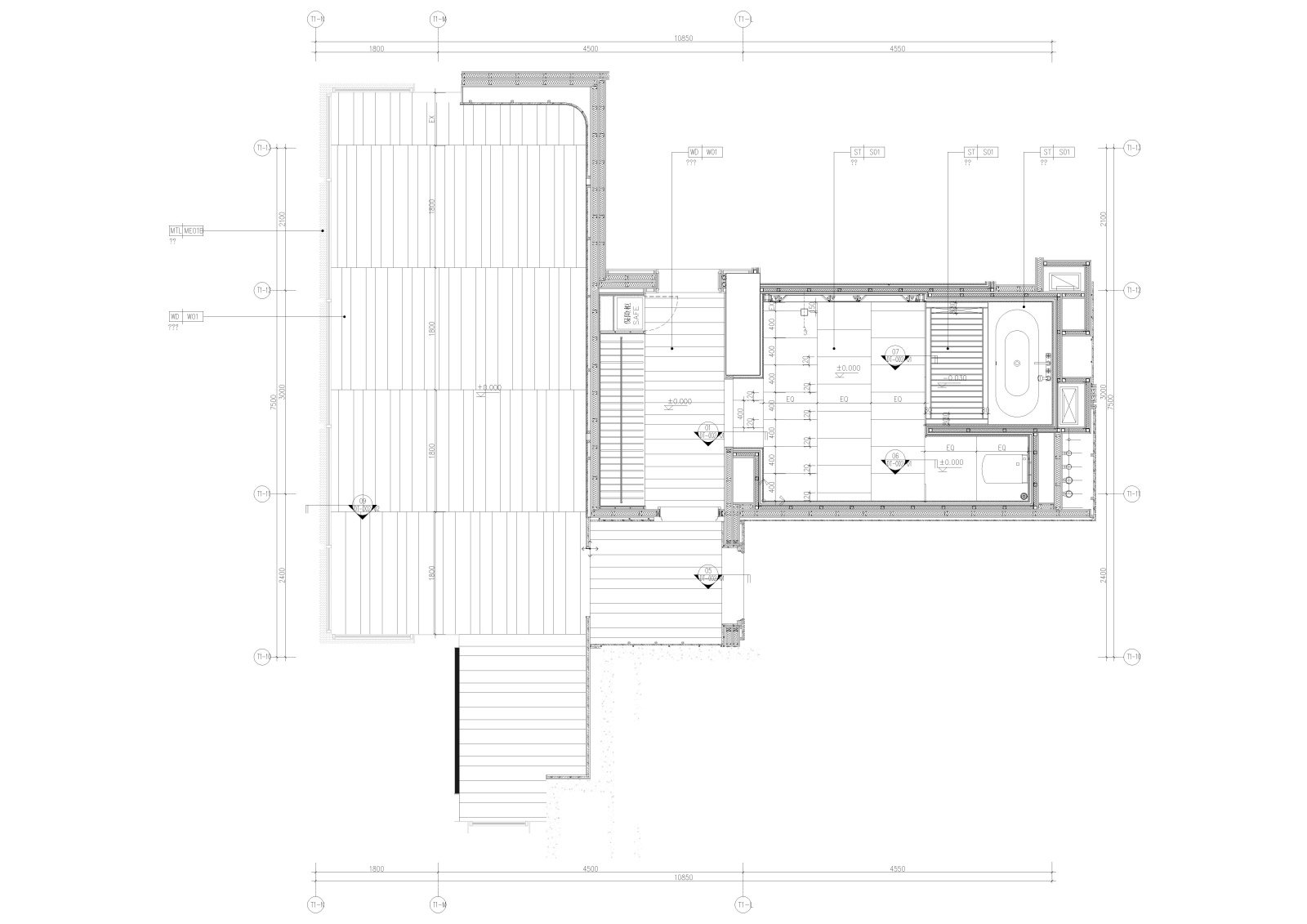 [天津]万怡酒店室内装饰设计施工图+效果图施工图下载【ID:160704151】