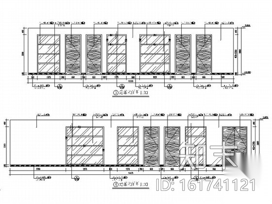 [北京]南三环股份制现代综合金融服务支行装修施工图（含...cad施工图下载【ID:161741121】