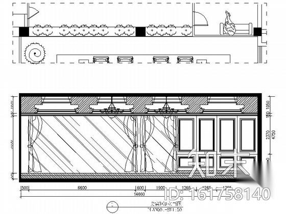 [温州]设计工作室设计简欧风格商业办公空间施工图（含效...施工图下载【ID:161758140】