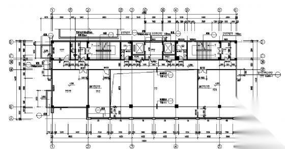 某办公楼建筑结构施工图cad施工图下载【ID:151425125】