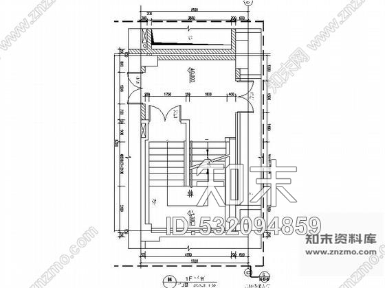 施工图东莞办公大厦LT18楼梯间室内装修图施工图下载【ID:532094859】