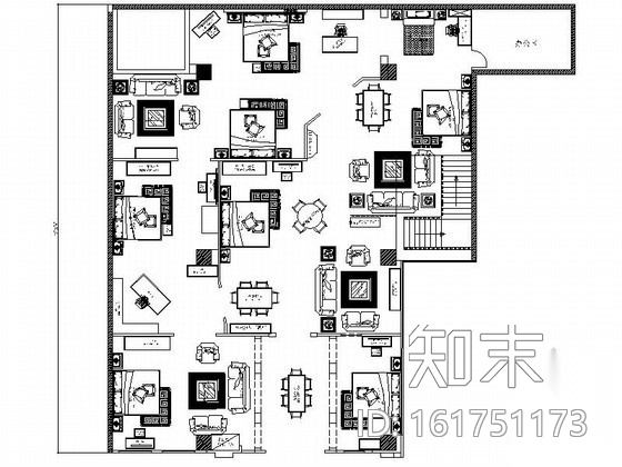 某品牌家具专卖店装修图施工图下载【ID:161751173】