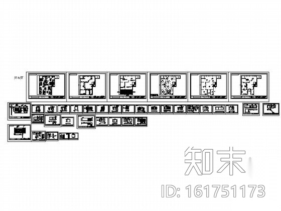 某品牌家具专卖店装修图施工图下载【ID:161751173】