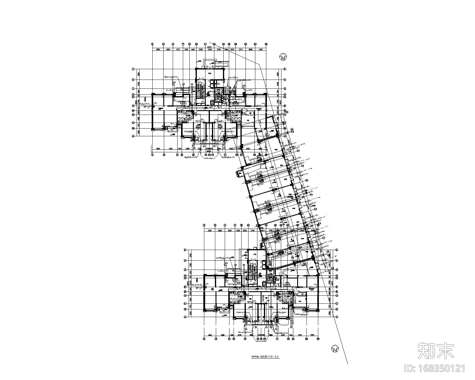 中建威海路项目16-18#楼给排水施工图cad施工图下载【ID:168350121】