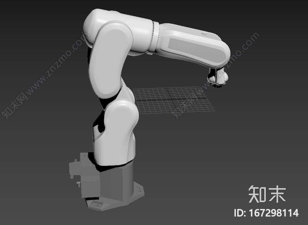 重型机械臂CG模型下载【ID:167298114】