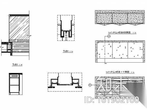 [陕西]豪华五星级商务酒店loft户型套房室内装修施工图（...施工图下载【ID:161902100】