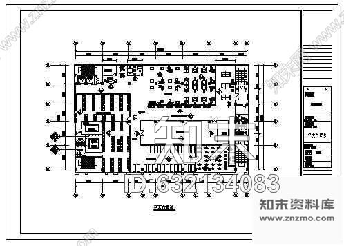 某健身房全套施工图cad施工图下载【ID:632134083】