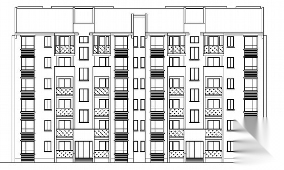 浦江镇120号配套商品房建设J地块配套商品房DB建筑方案图cad施工图下载【ID:149846134】