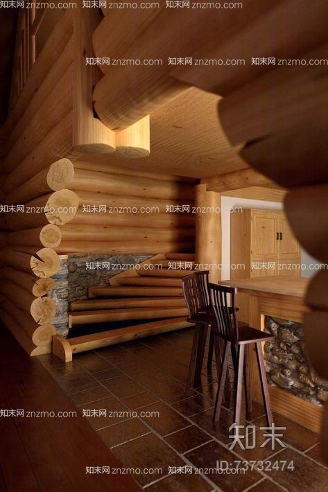 其他混搭家居客厅3D模型下载【ID:73732474】