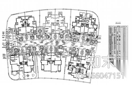 长沙某别墅区一期竣工图施工图下载【ID:166047151】