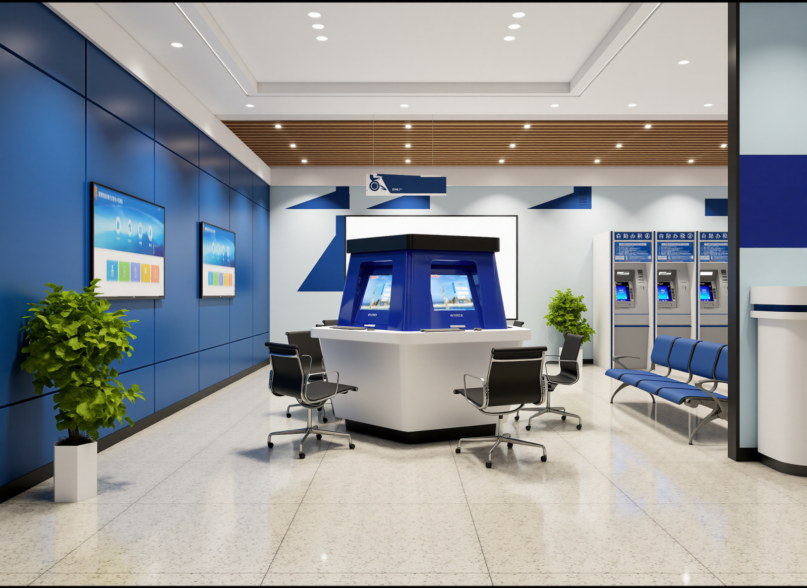 现代银行3D模型下载【ID:1215086757】