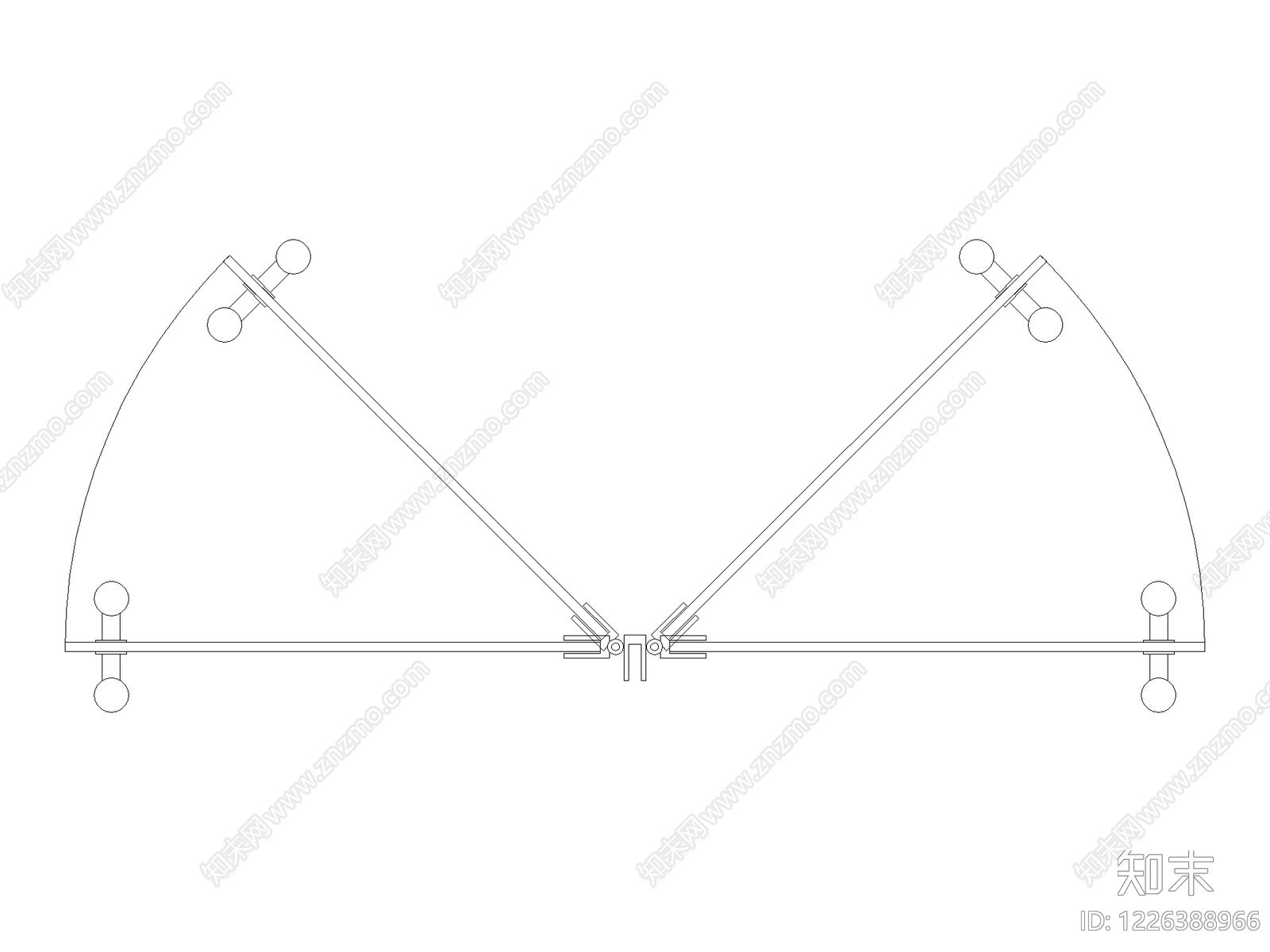 外门系统CAD图纸