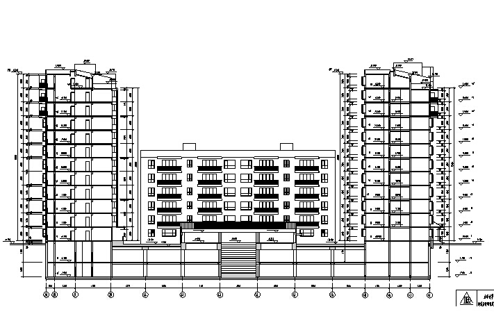 [合集]五套清华大学建筑院设计施工图及方案（含商业及...cad施工图下载【ID:149952137】